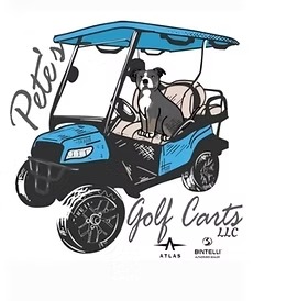 pete's golf cart footer logo